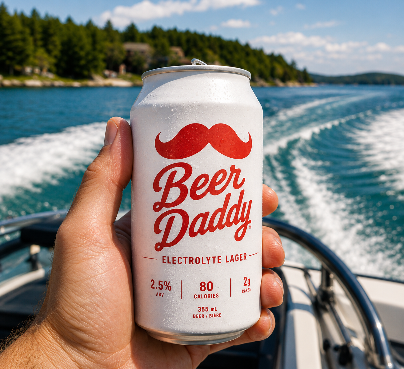 Beer: cold.